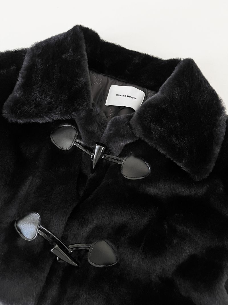 [MADE] Pairing mink fur tteokbokki quilted jacket