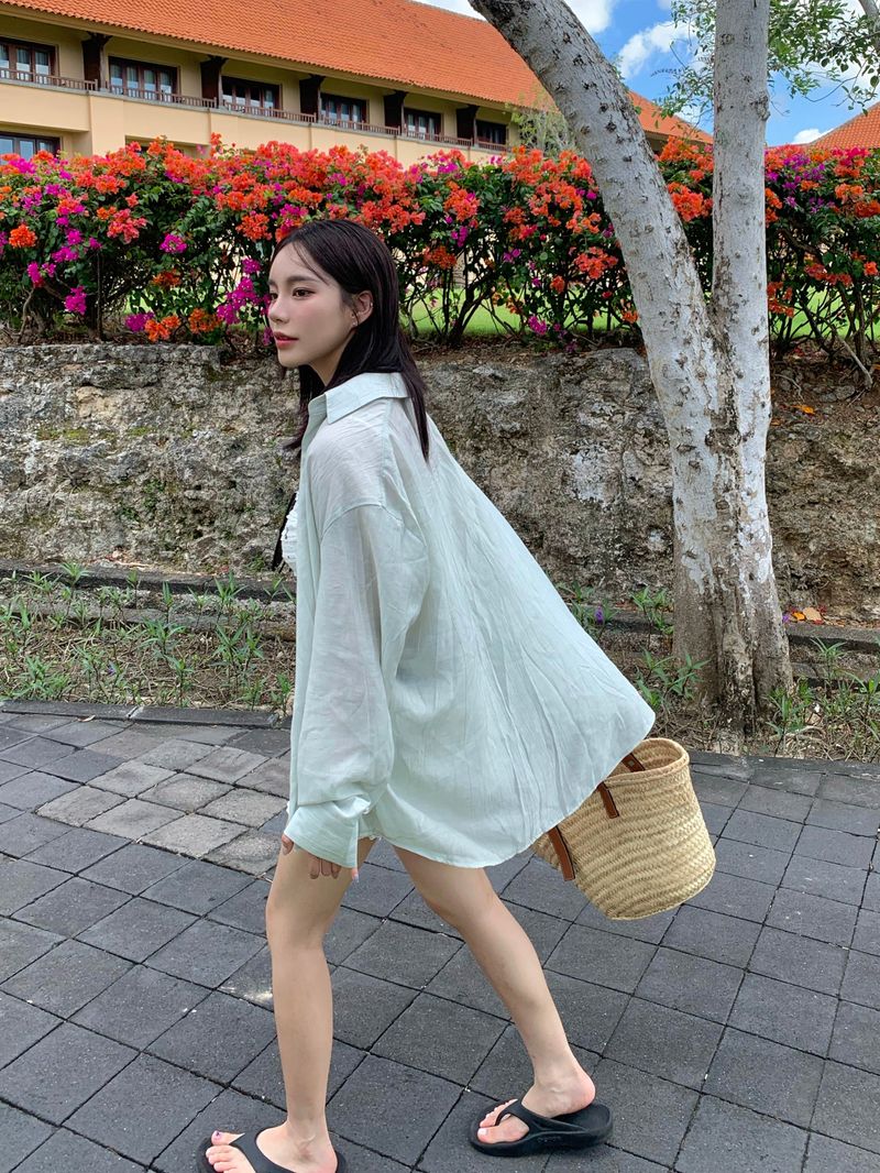Linkle Over Soft Shirt 7C