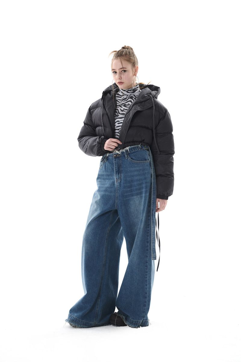 REVESIBLE CROPPED JUMPER