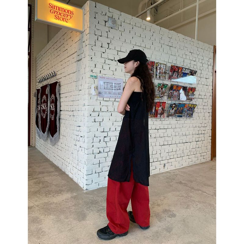 Monty wide cotton pants