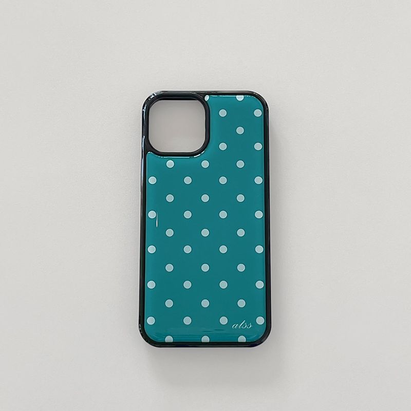 dot epoxy bumper case(mint)