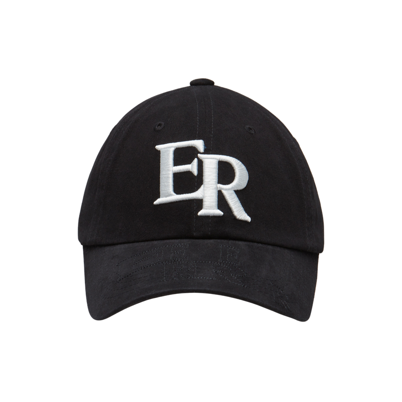 EEERRR visor stitch point Ball cap (Black)