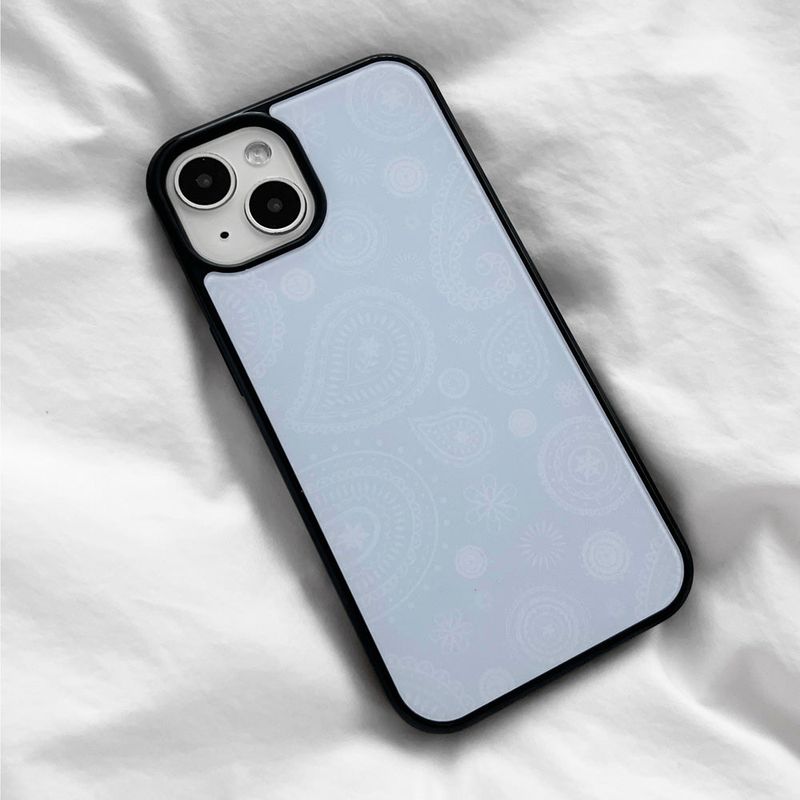 [MADE] blue paisley bumper case