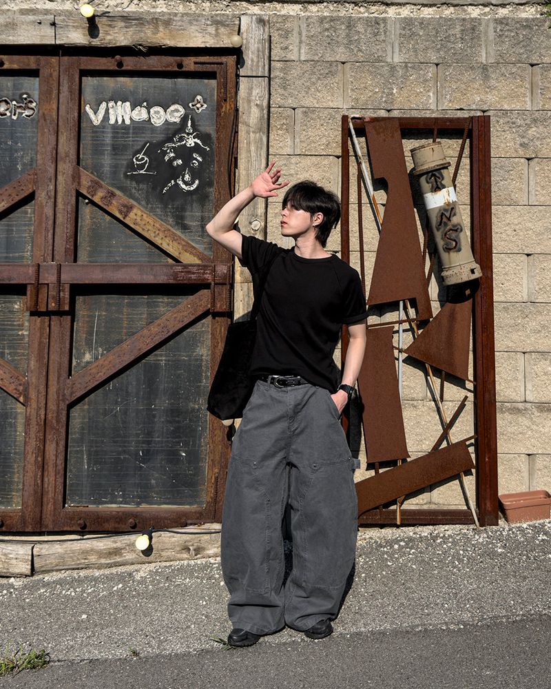Reton Double Knee Wide Work Pants