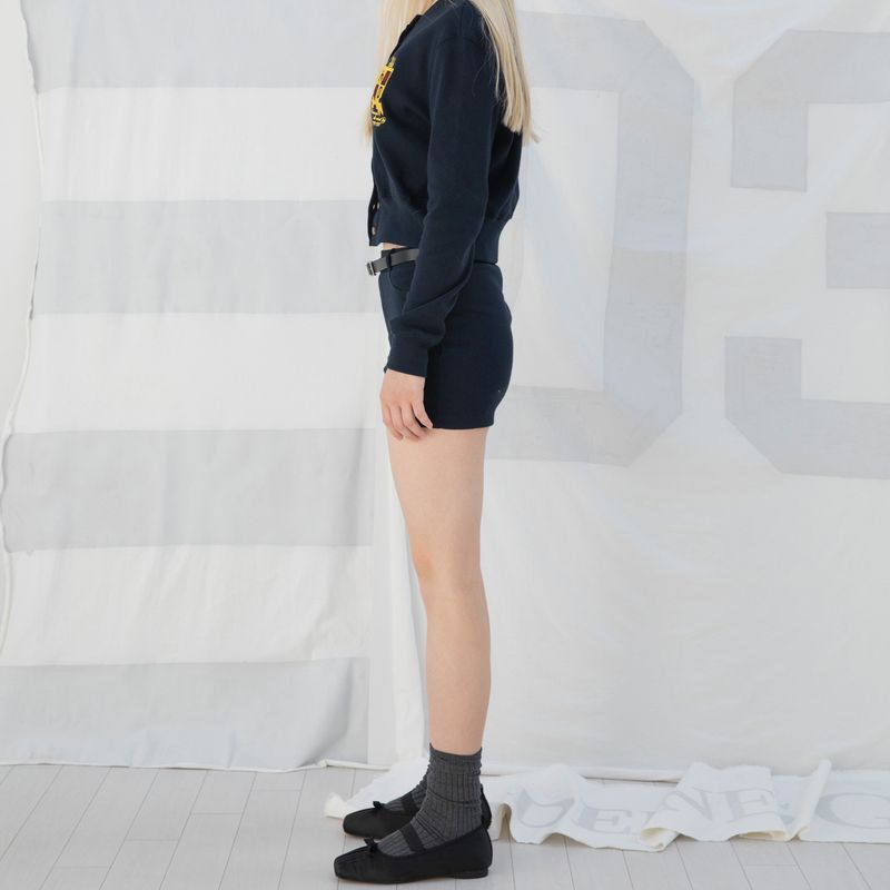 MINI SHORTS (NAVY)