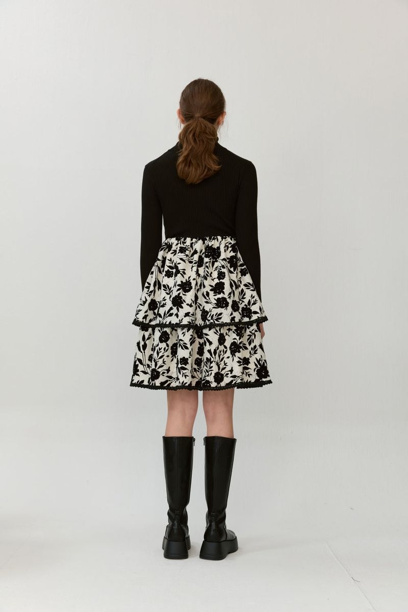 Knit top dress