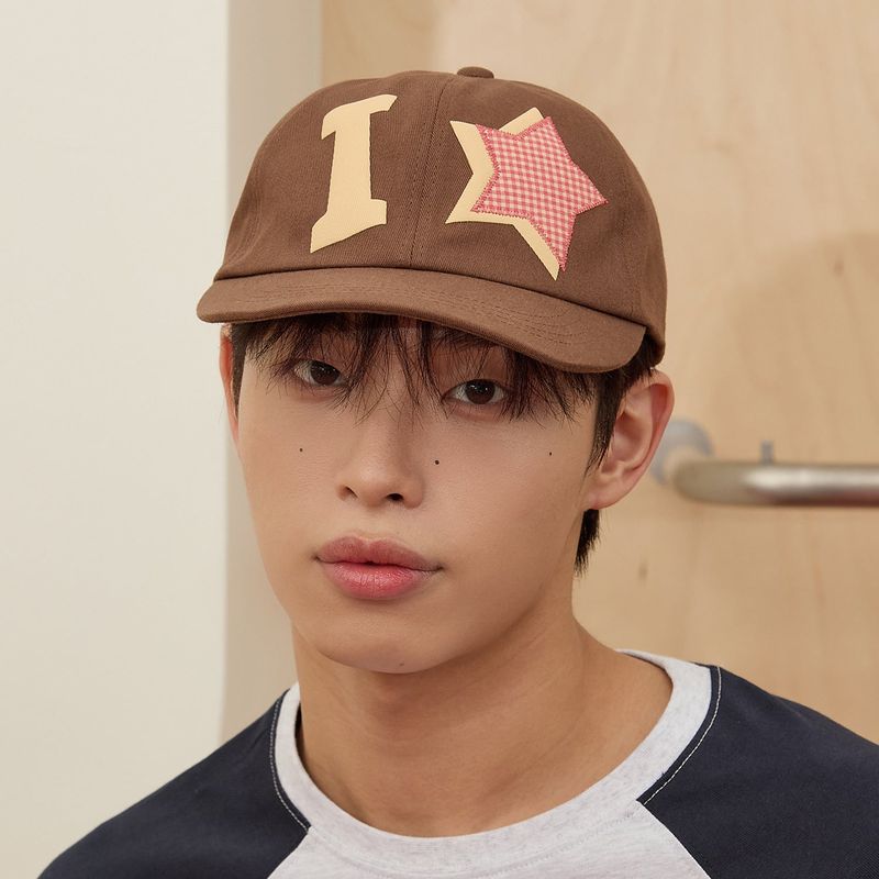 YK Check Applique Ball Cap