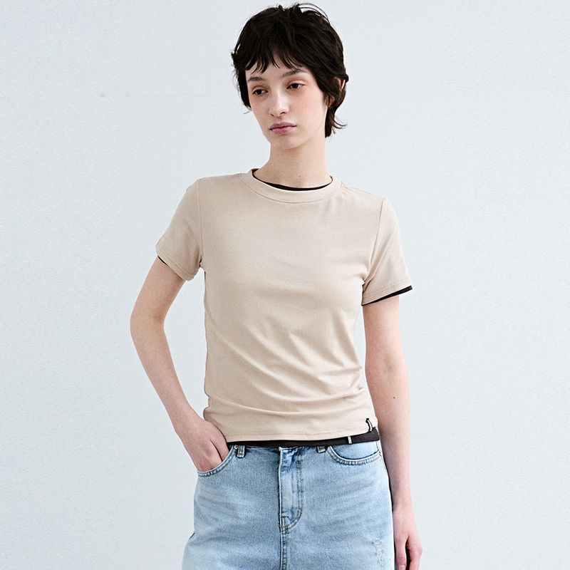 [2PACK] MINIMAL MODERN HALF TOP PACKAGE _5 COLOR