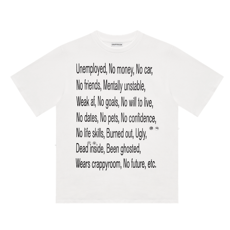 CRAPPYROOM(クラッピールーム)の「LOSERS’ UNIFORM (WHITE)(Tops)」
