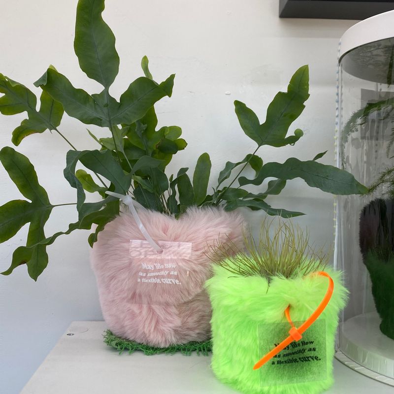 FLUFFY POT (M