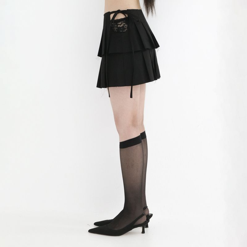[MADE] Double Pleats Skirt 001