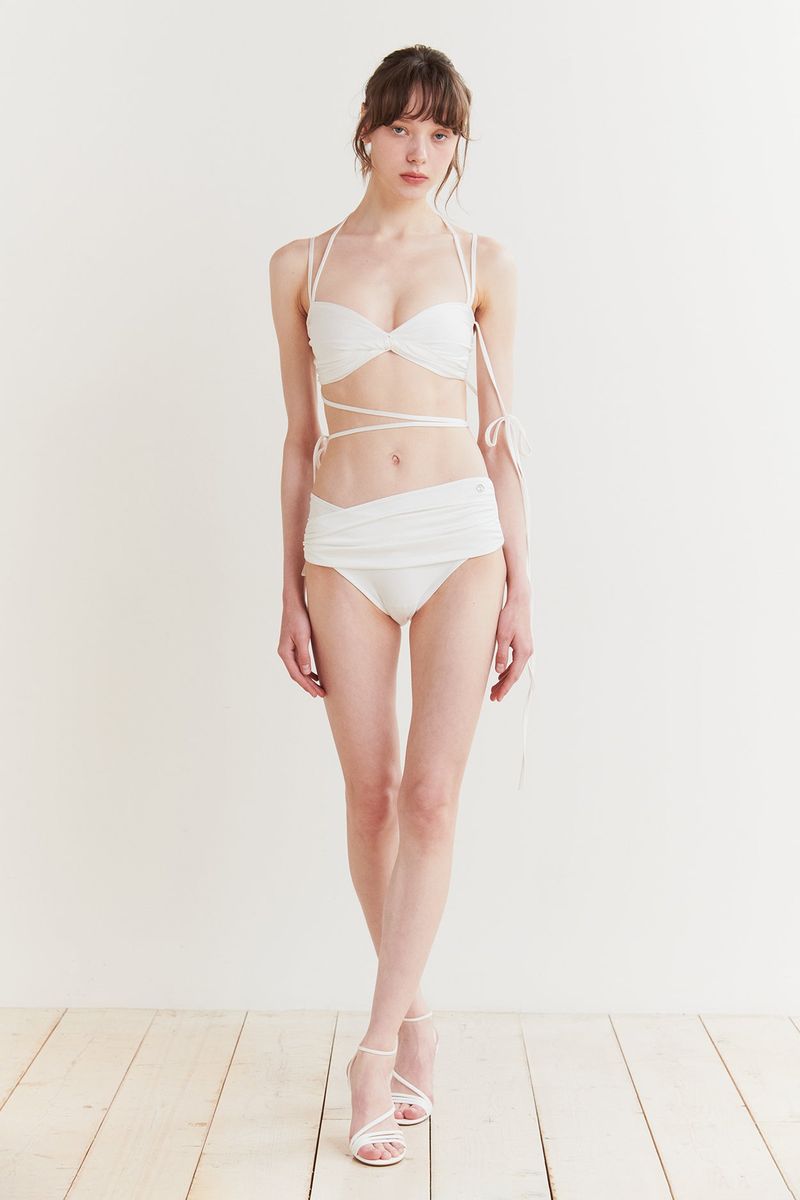 MERMAID BIKINI white