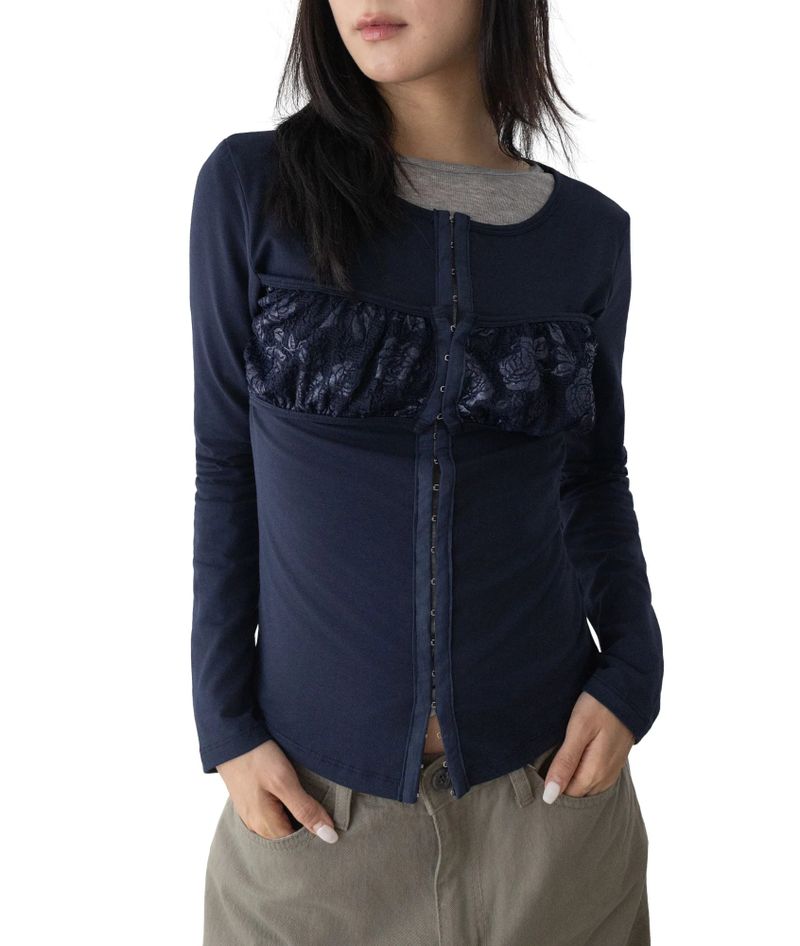 Belly Layered Hook Long Sleeve