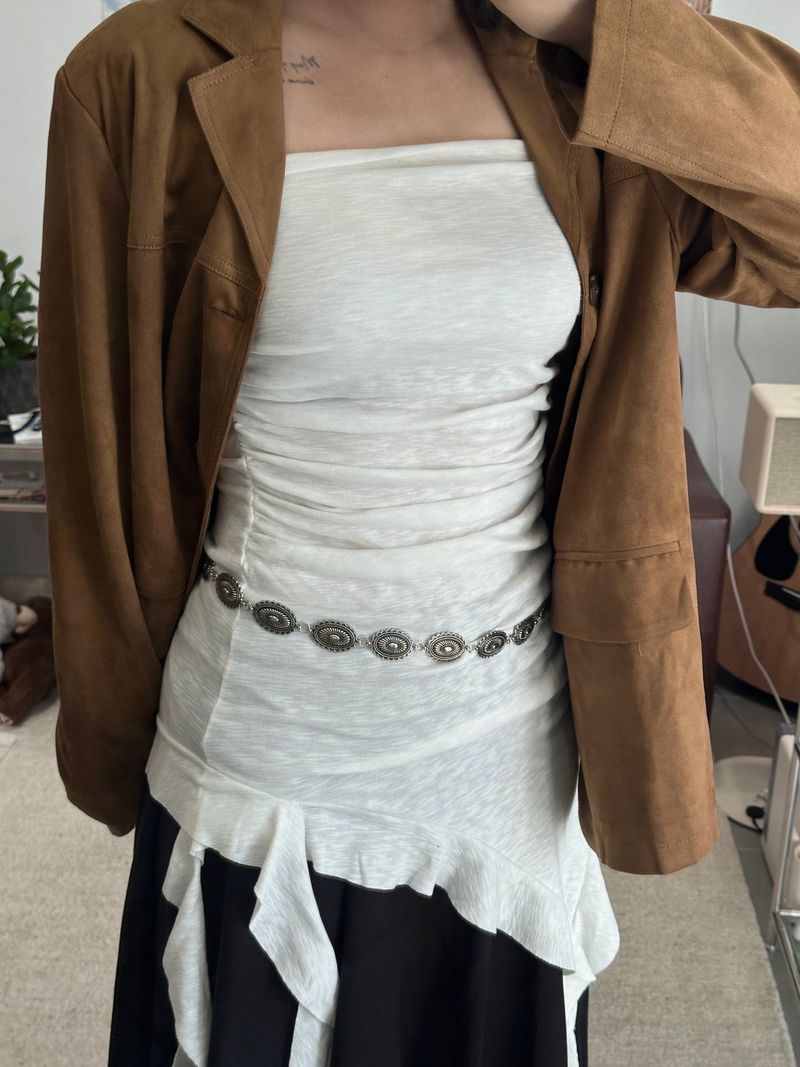 SLUB UNBALANCE DRESS