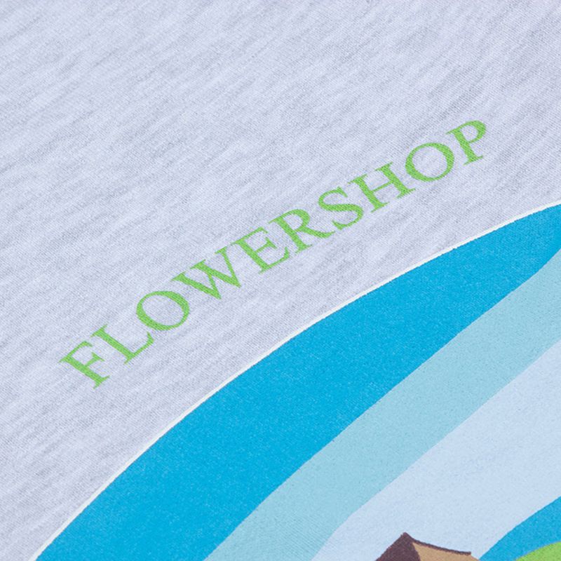 DAMP 'HONEYMOON' SWEAT SHIRT_MELANGE GRAY