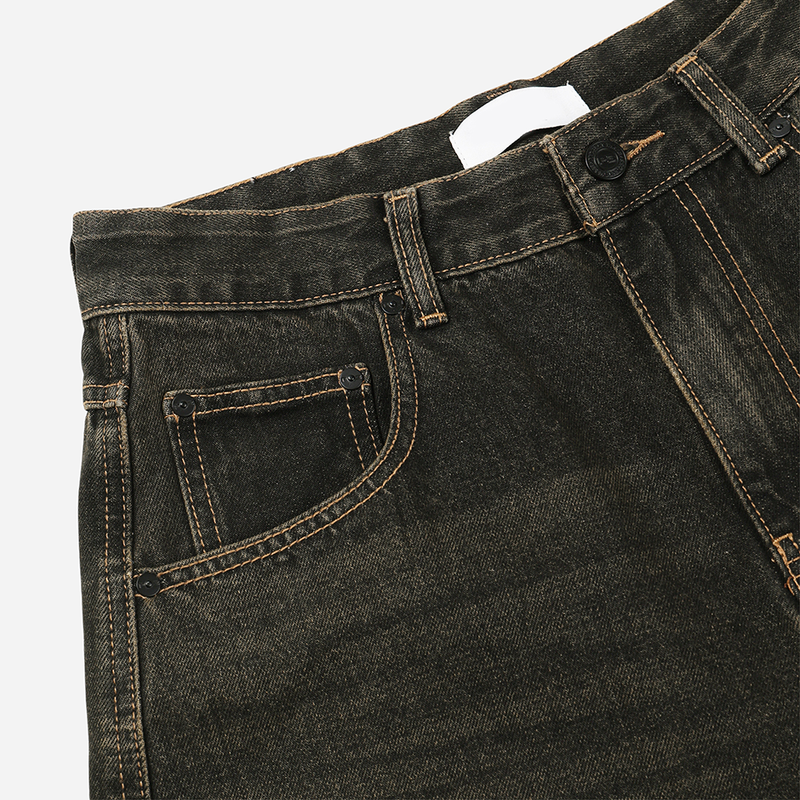 Mood Tinted Black Denim Pants