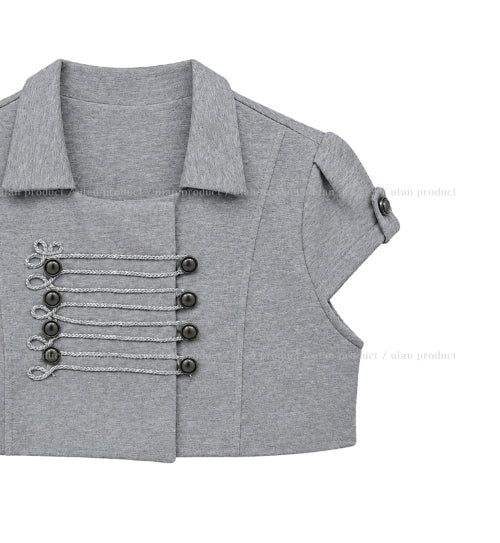 Nak Napoleon Crop Jacket Set