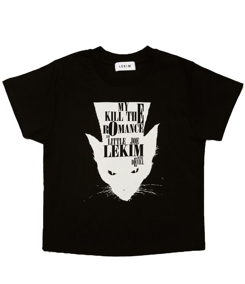 LEKIM(レキム)の「LEKIM DEVILL CAT T-SHIRT BLACK (WOMAN)(Tops)」
