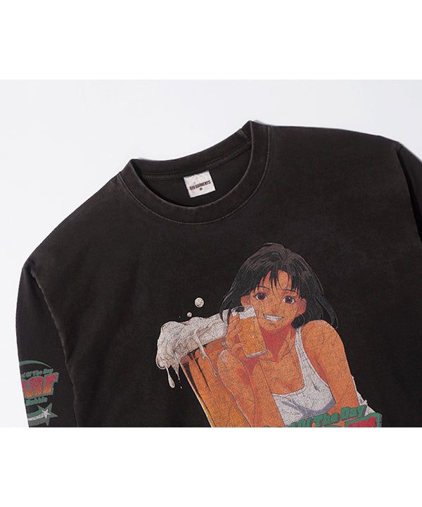 RG Hear the Bubble AQ Washed Long Sleeve (Black)
