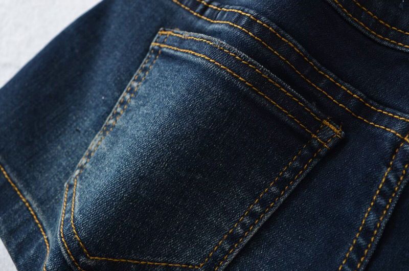 Nelia Button Denim Shorts