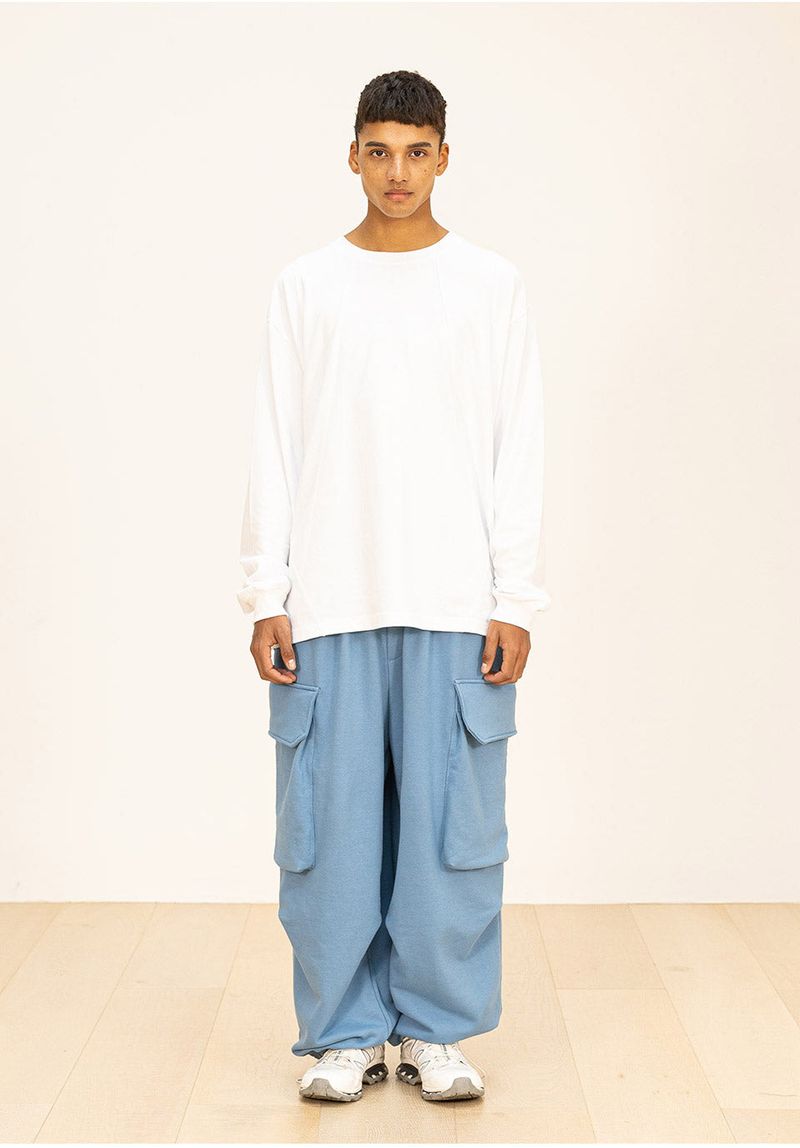 DIVISION WIDE CARGO STRING PANTS