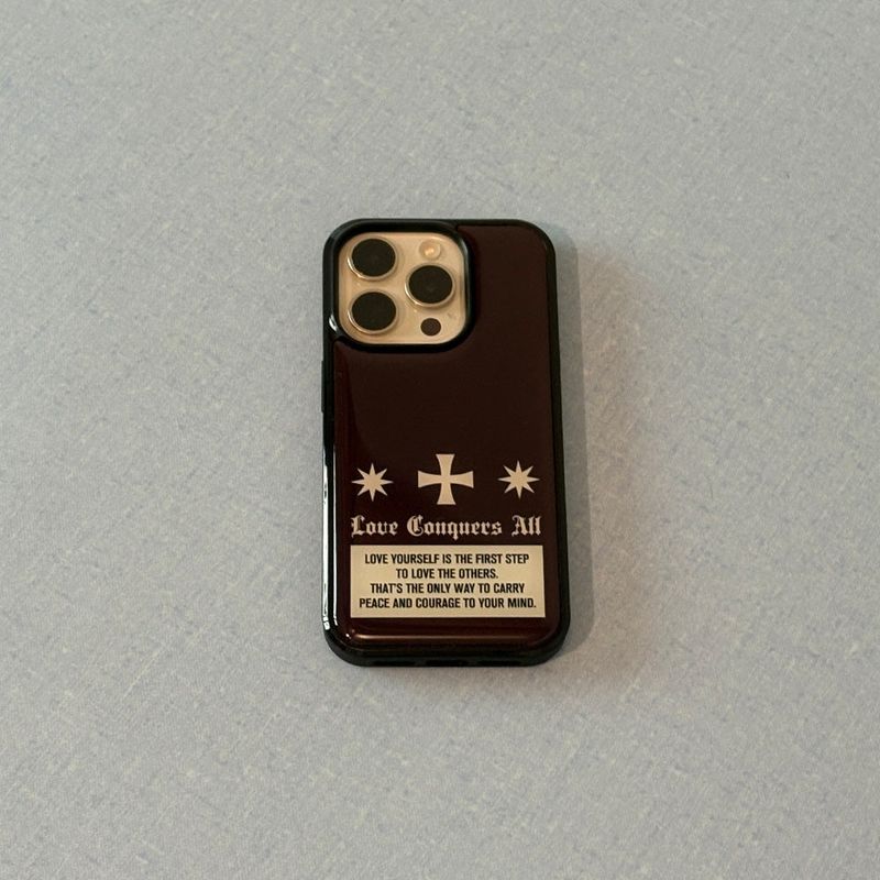 Love cross epoxy case