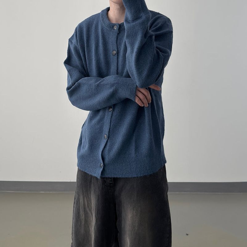 Lunet Wool Round Cardigan