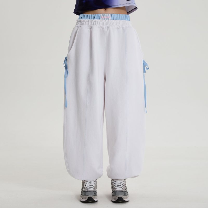 WaiKei（ワイケイ）の「Double banding ribbon sweatpants（Pants）」