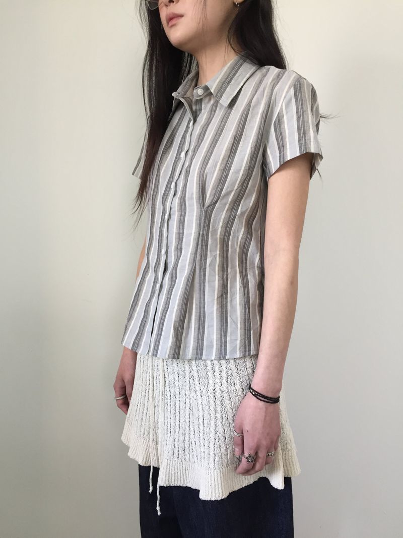 Layered Summer Knit Skirt (2color)