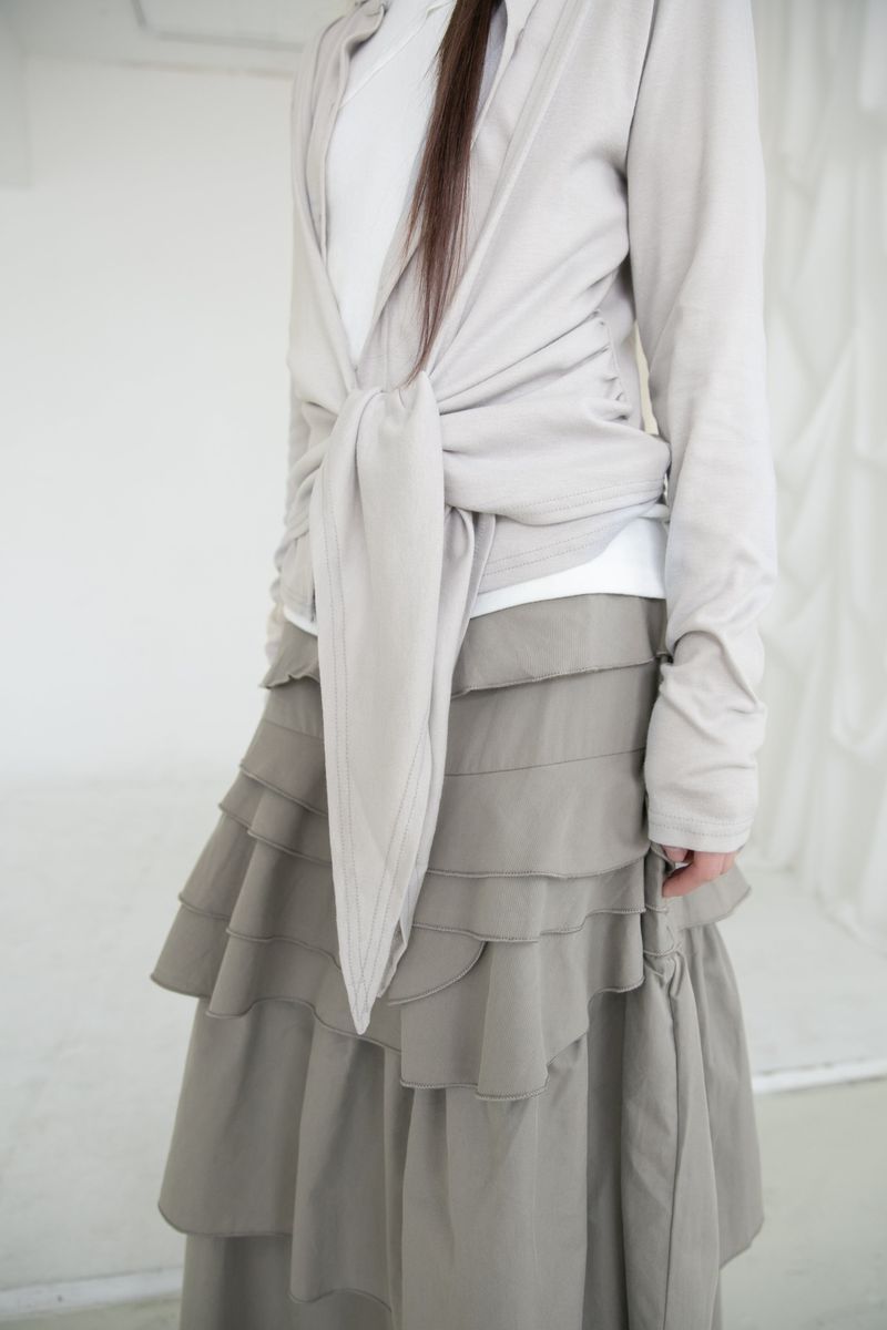 wrap tie cardigan(3colors)