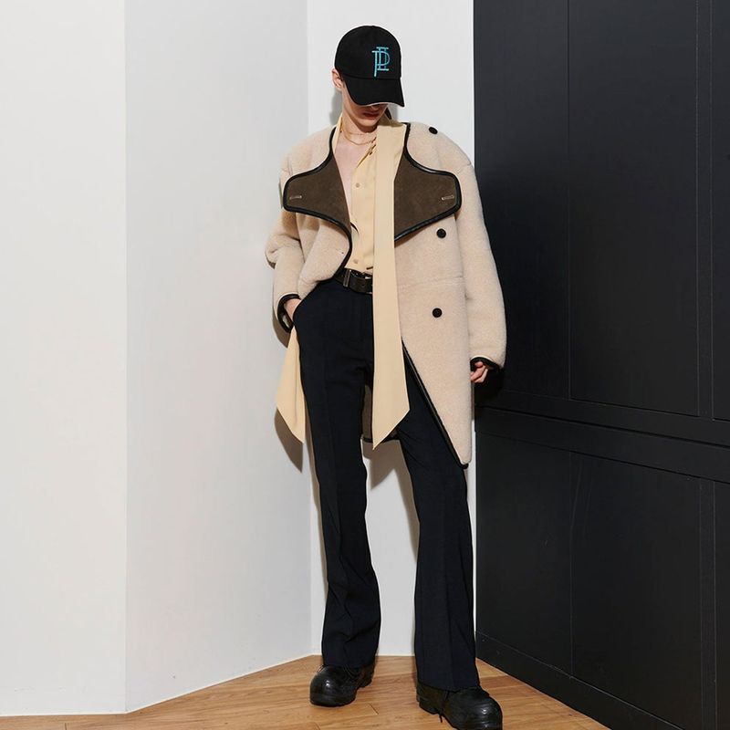  JOSHUA SHERPA COAT, IVORY