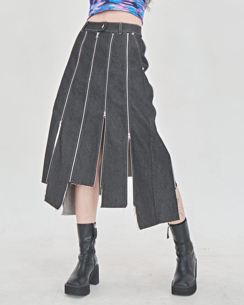 WIM(ダブリューアイエム)の「ROUGH DENIM SKIRT(Skirts)」