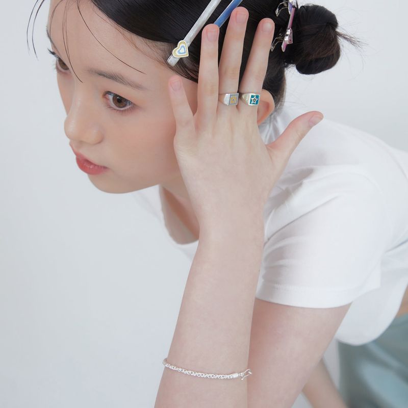 double rope chain bracelet