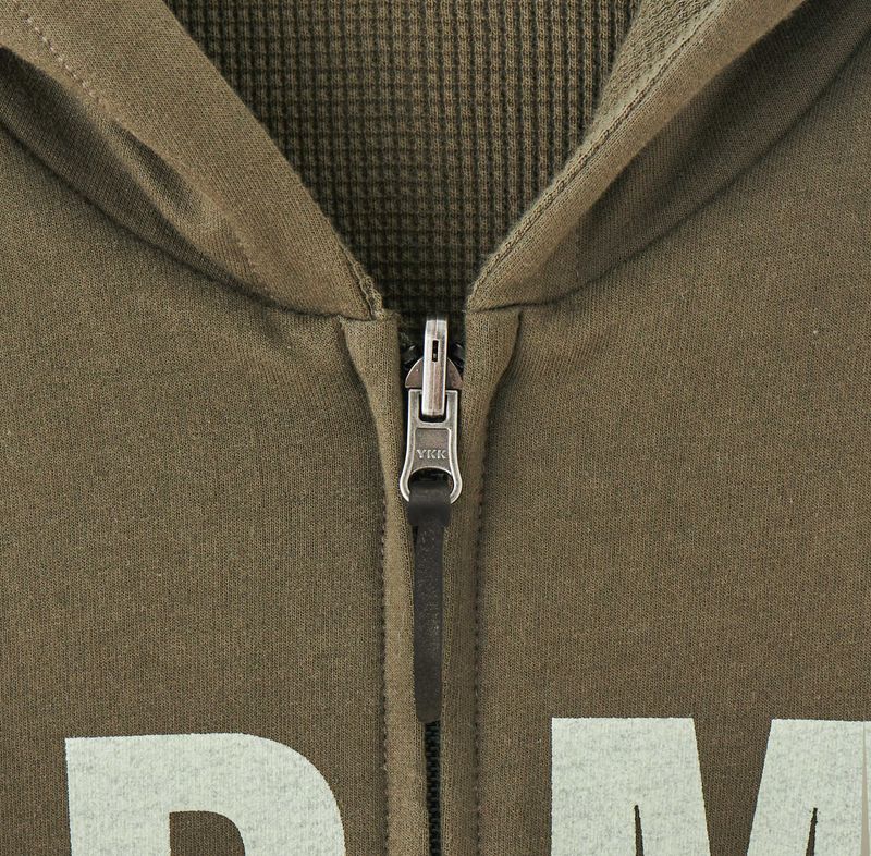 NOT ARMY REVERSIBLE HOODIE ZIPUP (OLIVE)
