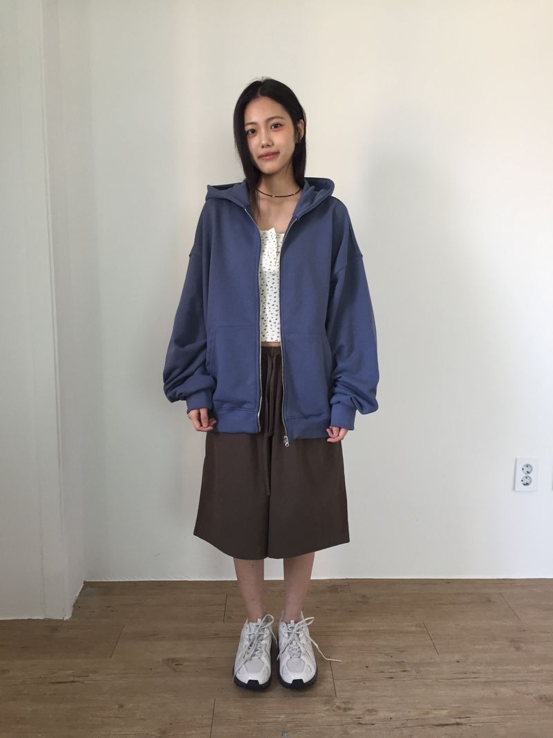 Weekly Essential Zip-Up Hoodie (5color)
