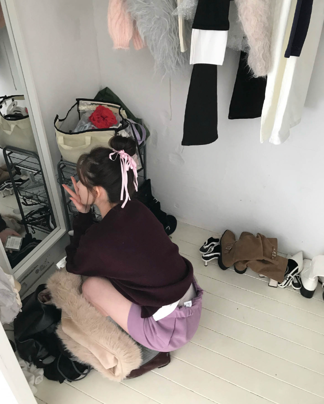 マッチャスエードデイリースカート