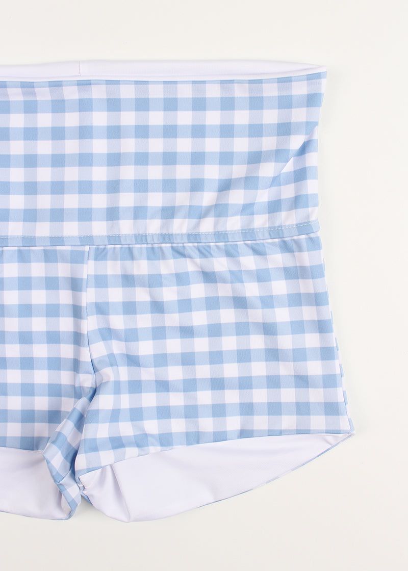 CHECK LOW SHORTS BIKINI
