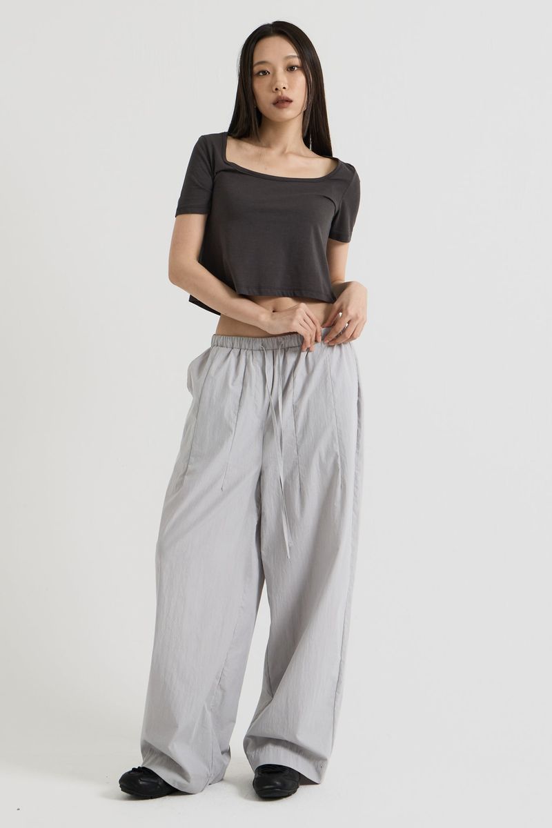 Reversible T-shirt, Charcoal