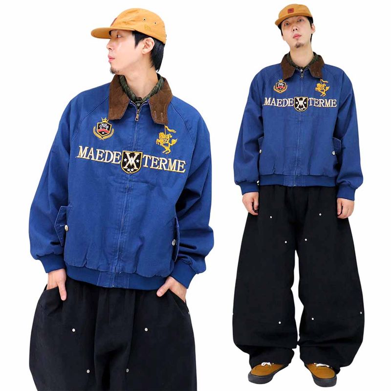 Vintage Numbering Blouson Jacket