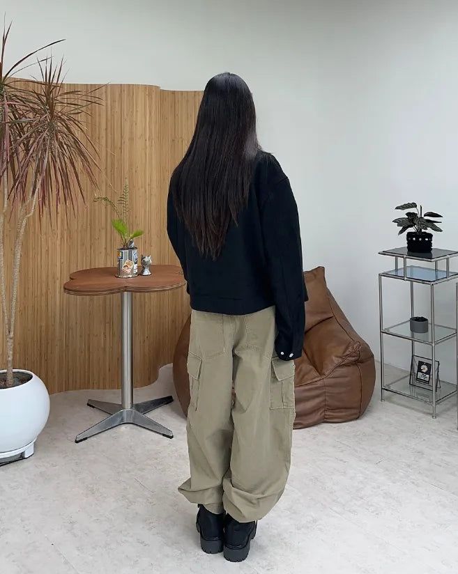 Aaron Suede Crop Jacket