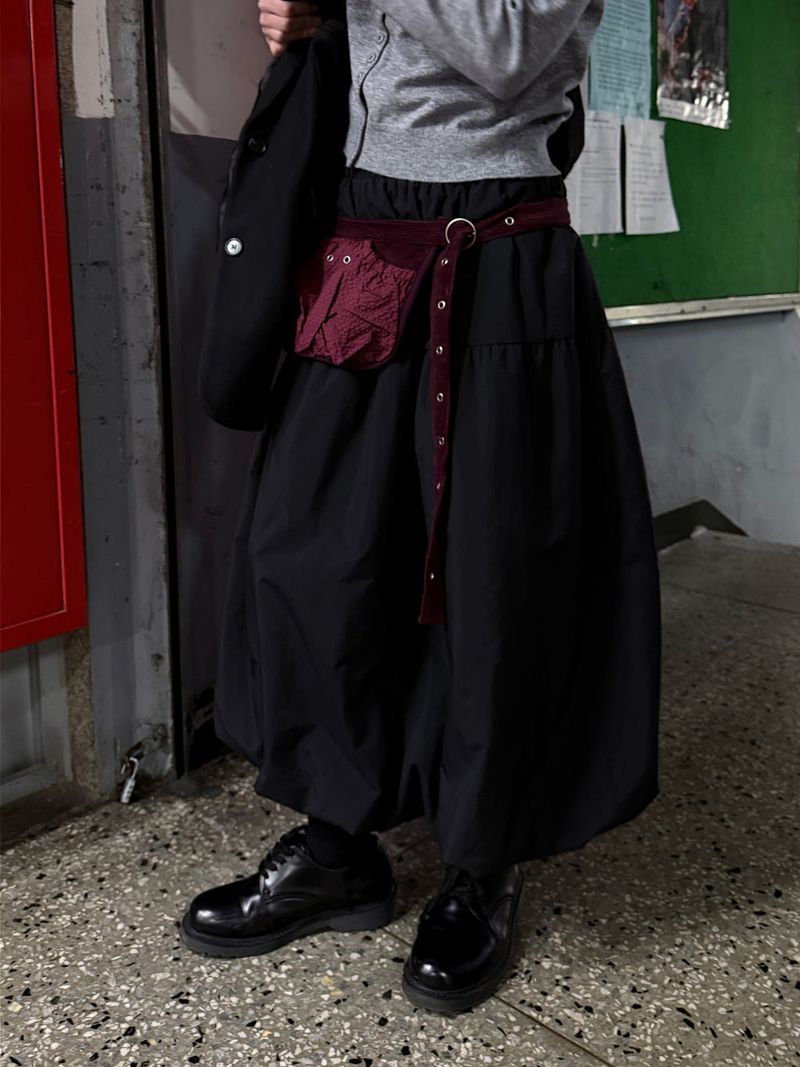  BALLOON PADDED SKIRT