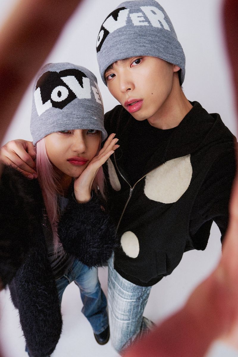 Lover Beanie Gray
