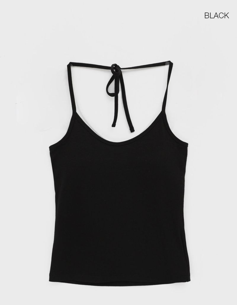 [MADE] Chico Halter String Sleeveless (Built-in Bra)