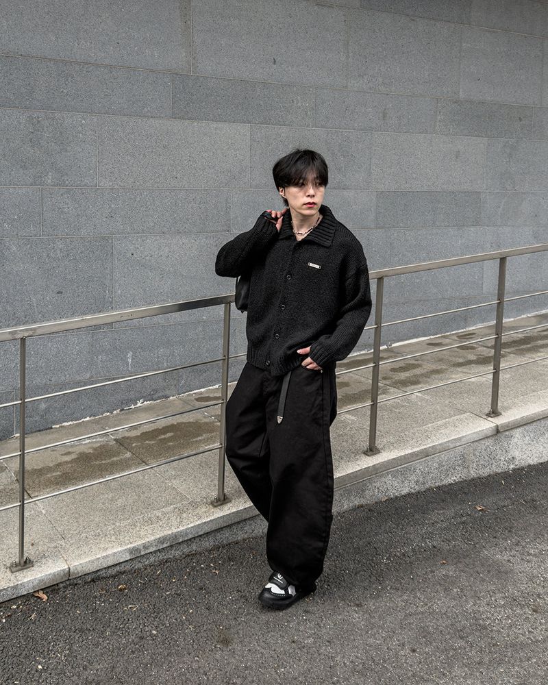 Nevis Cotton Wide Curved Pants
