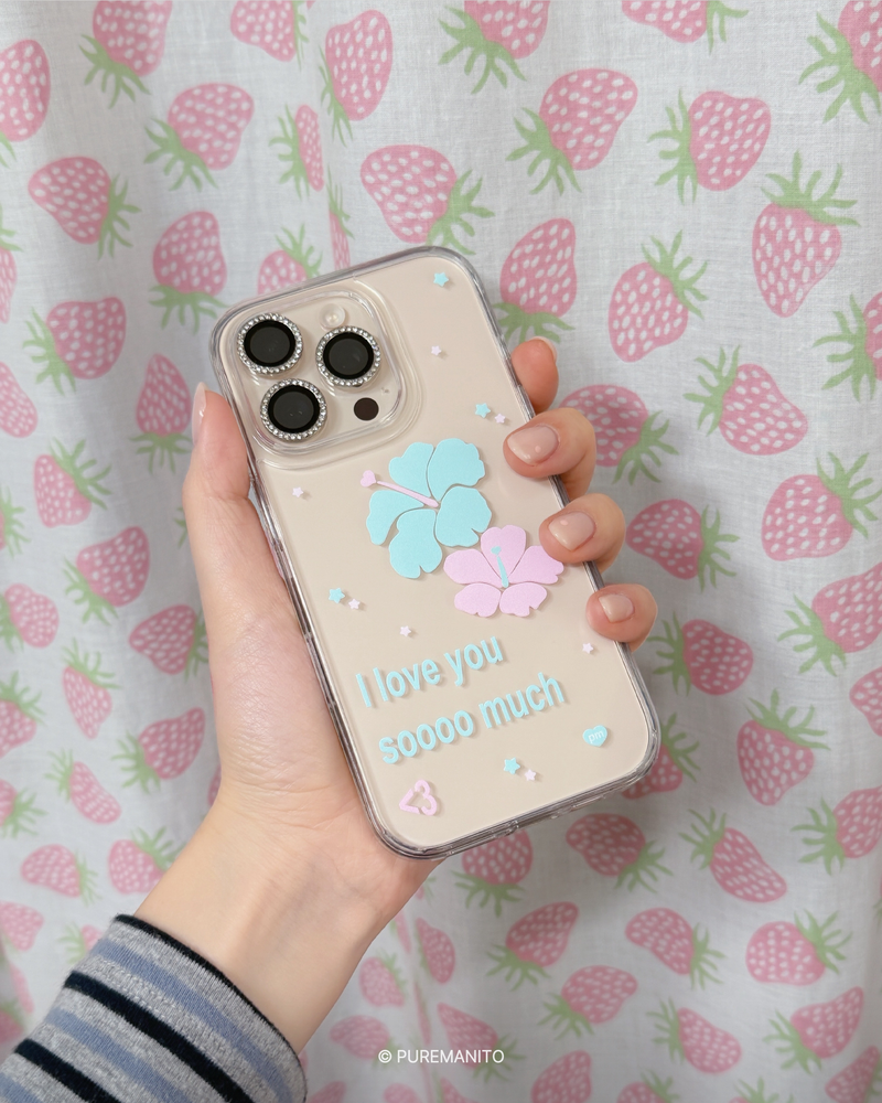 ily soooo muchジェルハードスマホケース