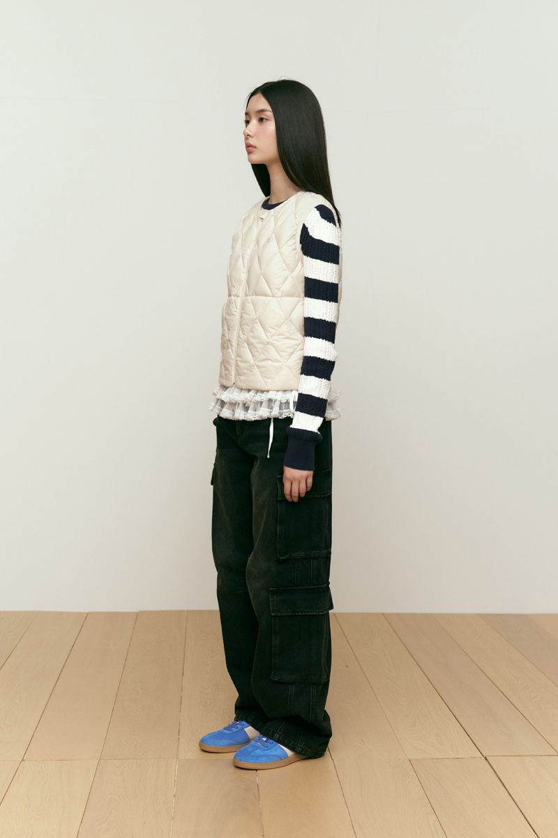 KIRSH CLOUD DOWN VEST [IVORY]