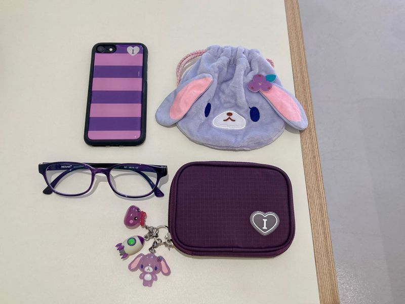 happy color card wallet 6 colors