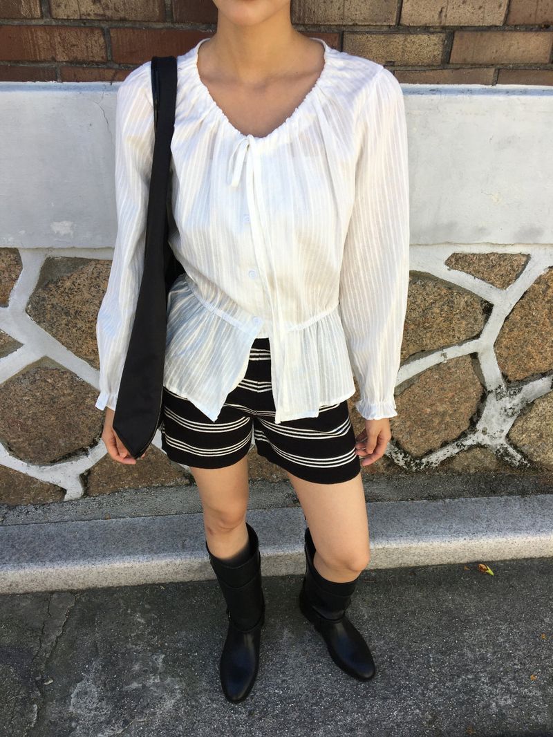 Double-lined long boots (2color)