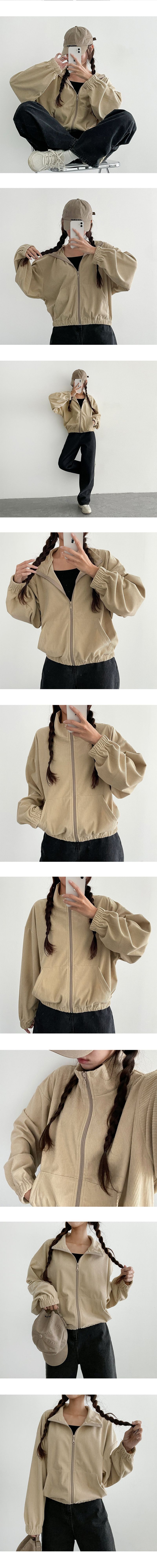 Ain Banding Golden Zip-Up Jumper