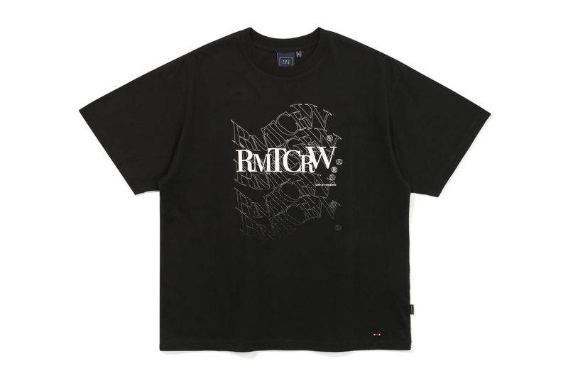 WAVE LOGO TEE SHIRT_BLACK